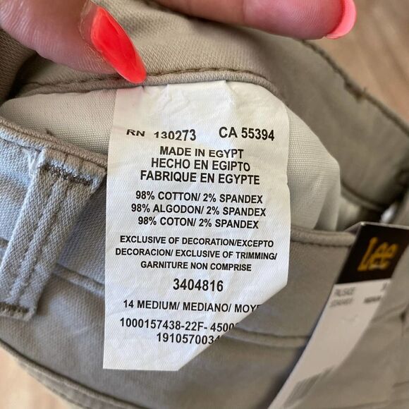 Lee Instantly Slims Straight Leg Relaxed Fit High Rise Jean Size 14 - Picture 14 of 14